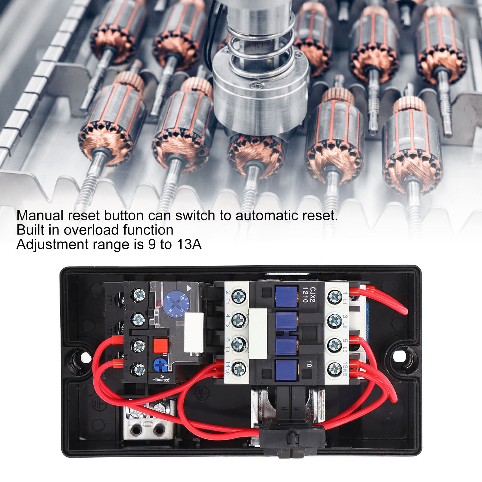 Starter Waterproof Switch Box 1 Phase 220V 230V 3